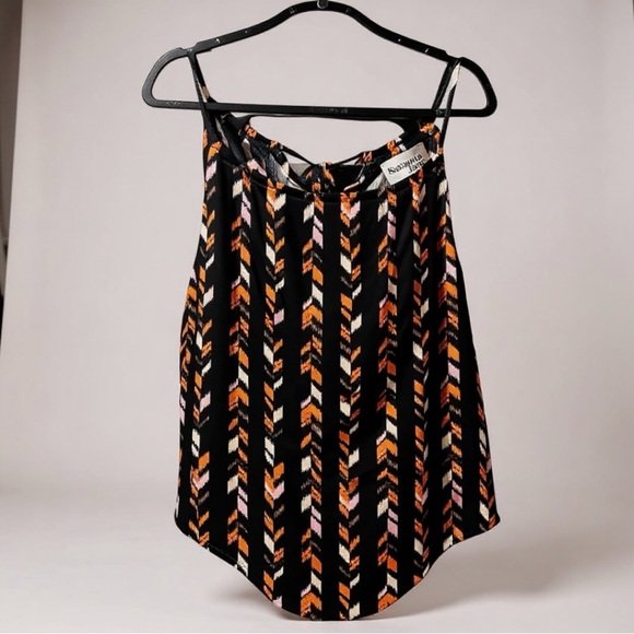Savanna Jane Medium Aztec Print Sleeveless Blouse - Picture 2 of 3